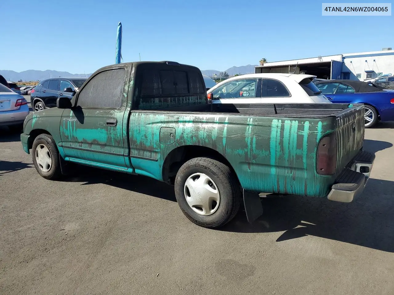 1998 Toyota Tacoma Base VIN: 4TANL42N6WZ004065 Lot: 57524676