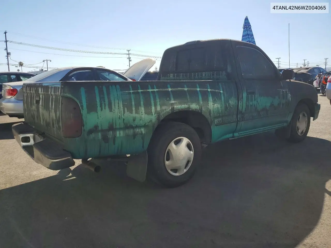 1998 Toyota Tacoma Base VIN: 4TANL42N6WZ004065 Lot: 57524676