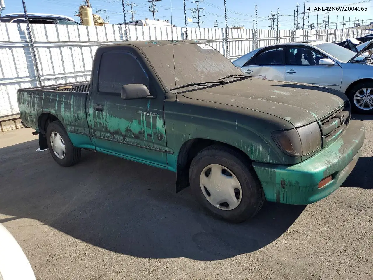 1998 Toyota Tacoma Base VIN: 4TANL42N6WZ004065 Lot: 57524676