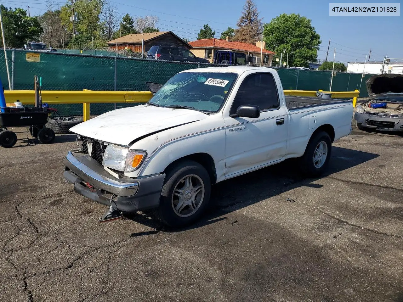 1998 Toyota Tacoma Base VIN: 4TANL42N2WZ101828 Lot: 61895096