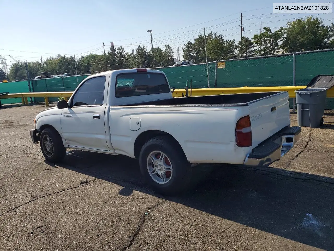 1998 Toyota Tacoma Base VIN: 4TANL42N2WZ101828 Lot: 61895096
