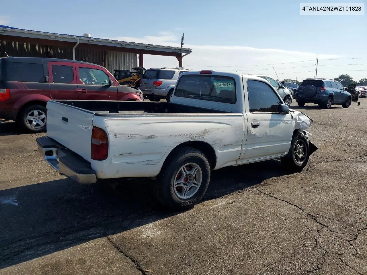 1998 Toyota Tacoma Base VIN: 4TANL42N2WZ101828 Lot: 61895096