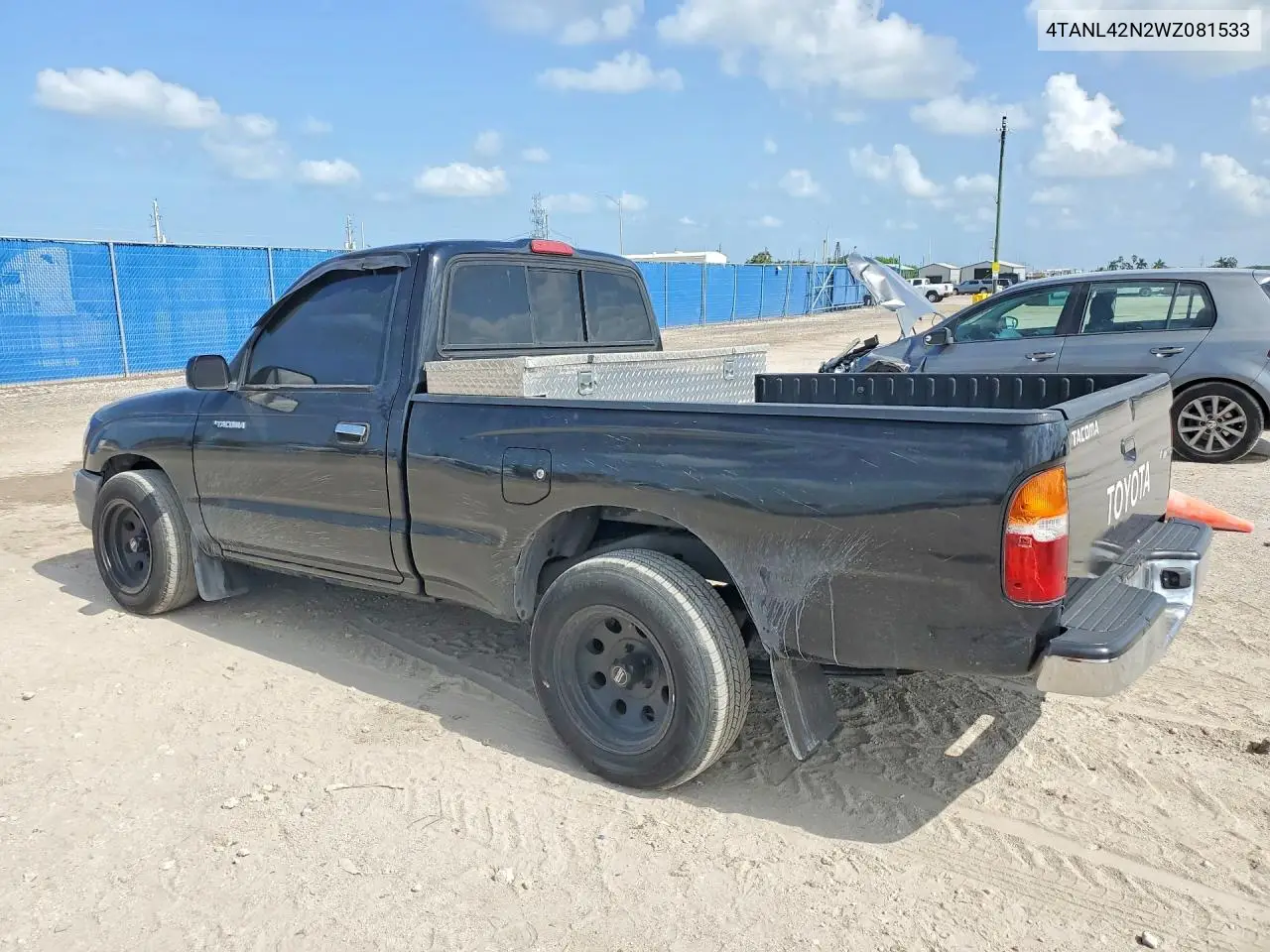 1998 Toyota Tacoma Base VIN: 4TANL42N2WZ081533 Lot: 62156216