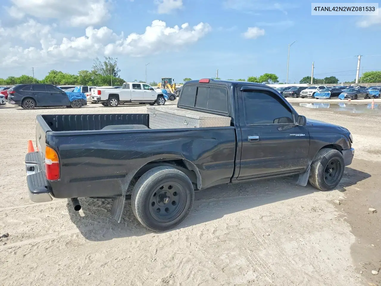 1998 Toyota Tacoma Base VIN: 4TANL42N2WZ081533 Lot: 62156216