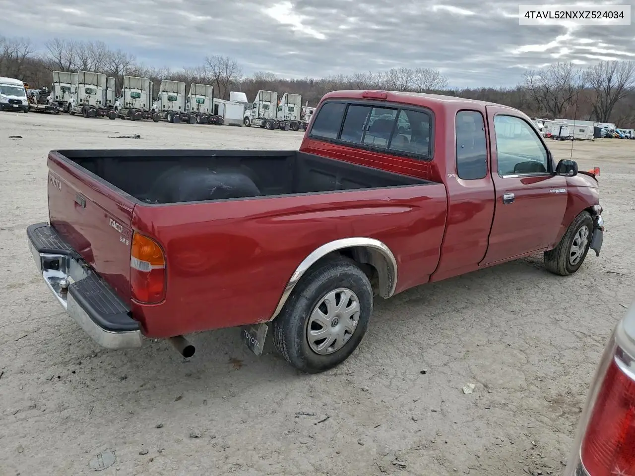 4TAVL52NXXZ524034 1999 Toyota Tacoma