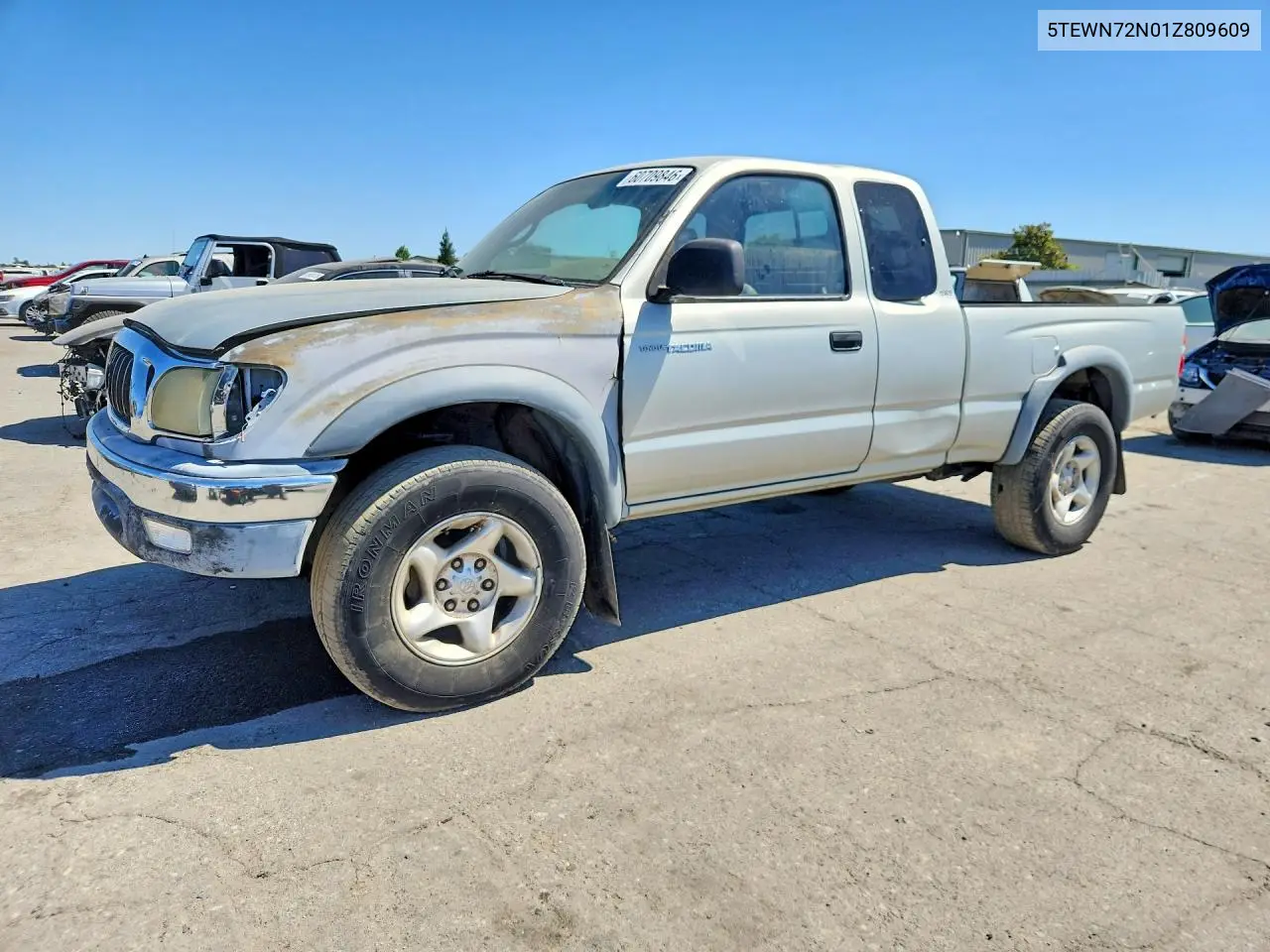 5TEWN72N01Z809609 2001 Toyota Tacoma Xtracab