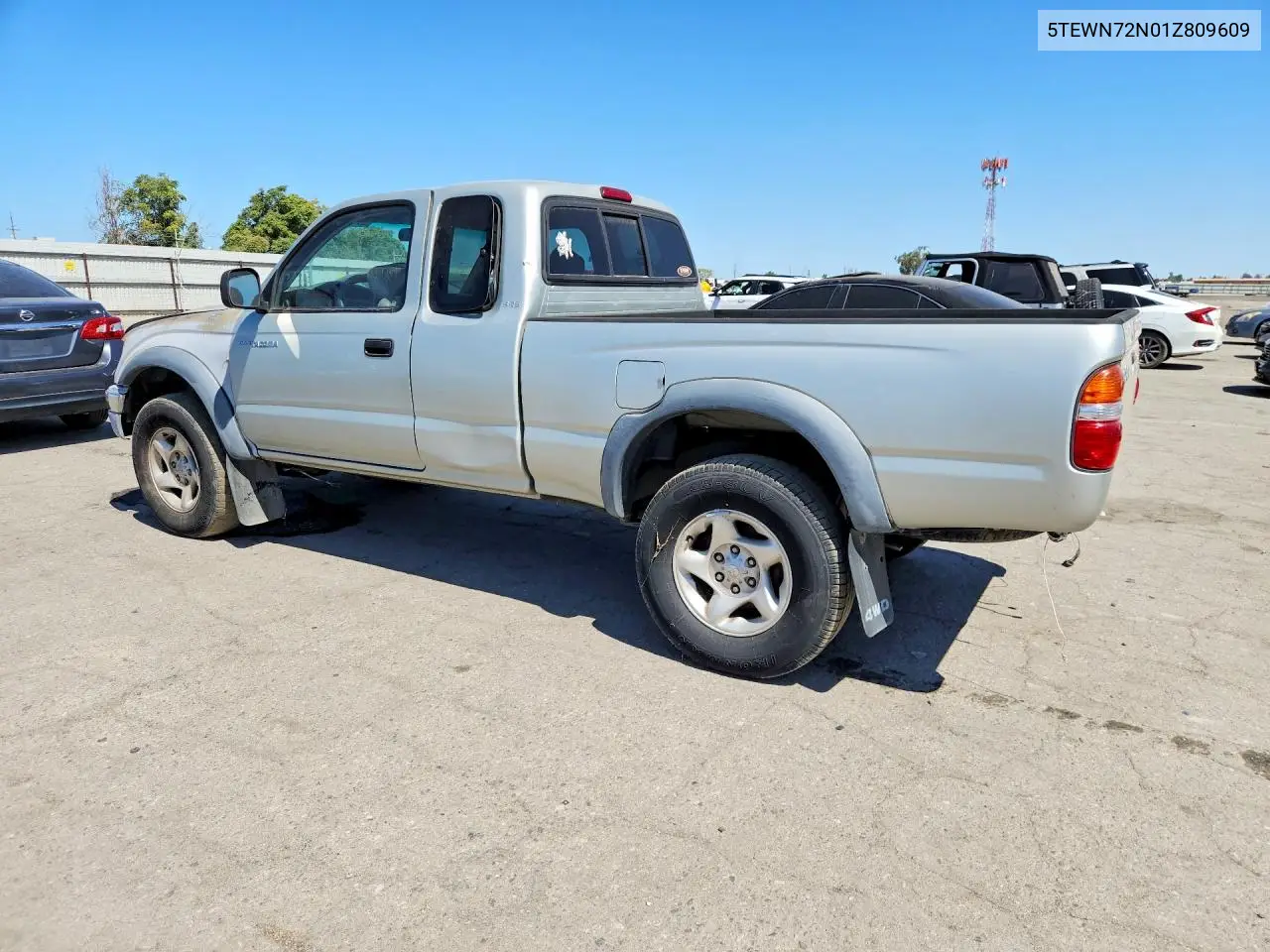 5TEWN72N01Z809609 2001 Toyota Tacoma Xtracab