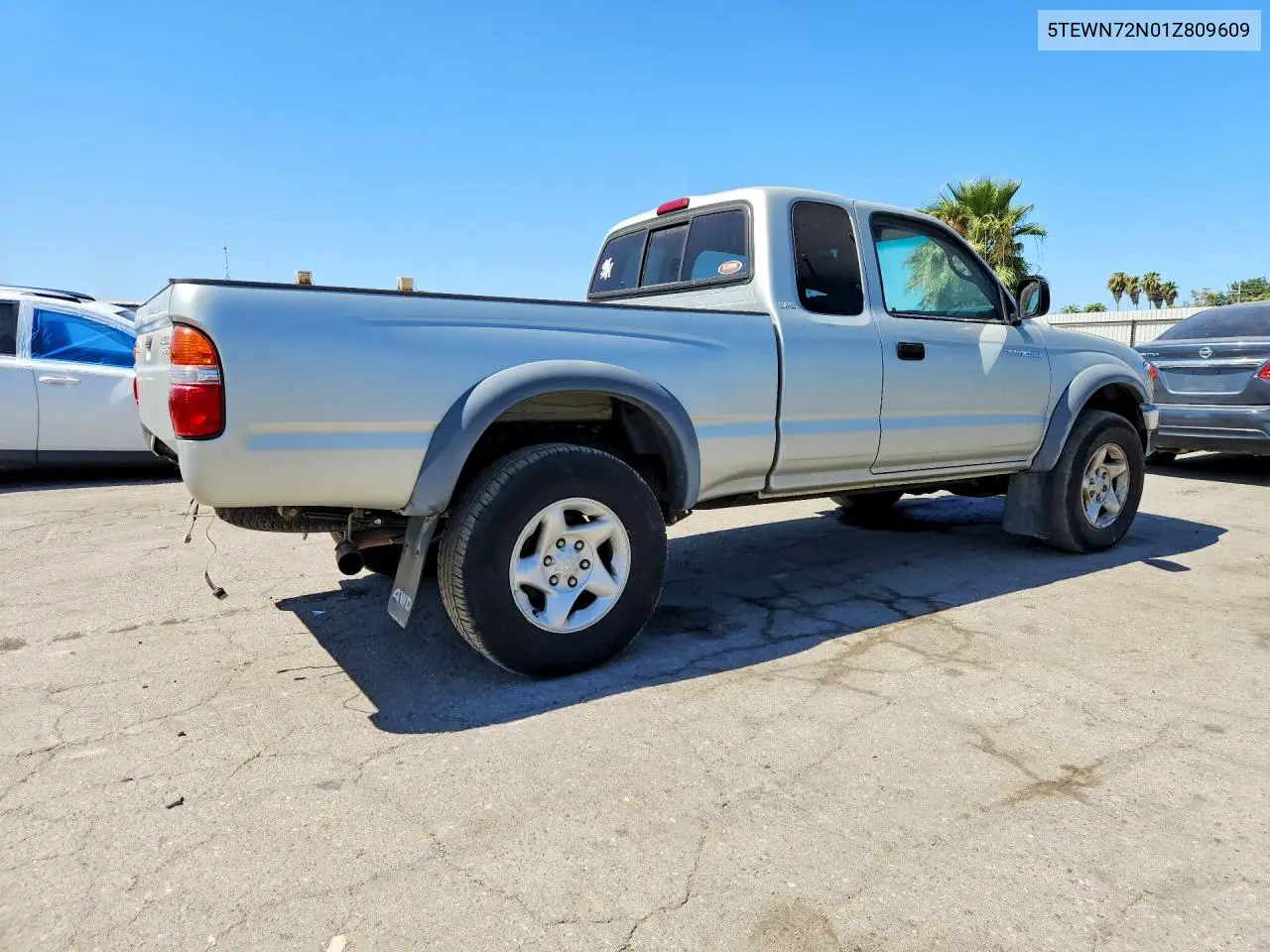 5TEWN72N01Z809609 2001 Toyota Tacoma Xtracab