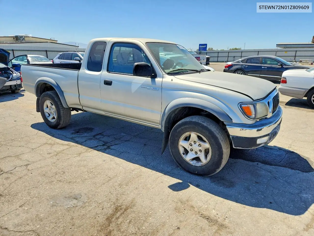 5TEWN72N01Z809609 2001 Toyota Tacoma Xtracab