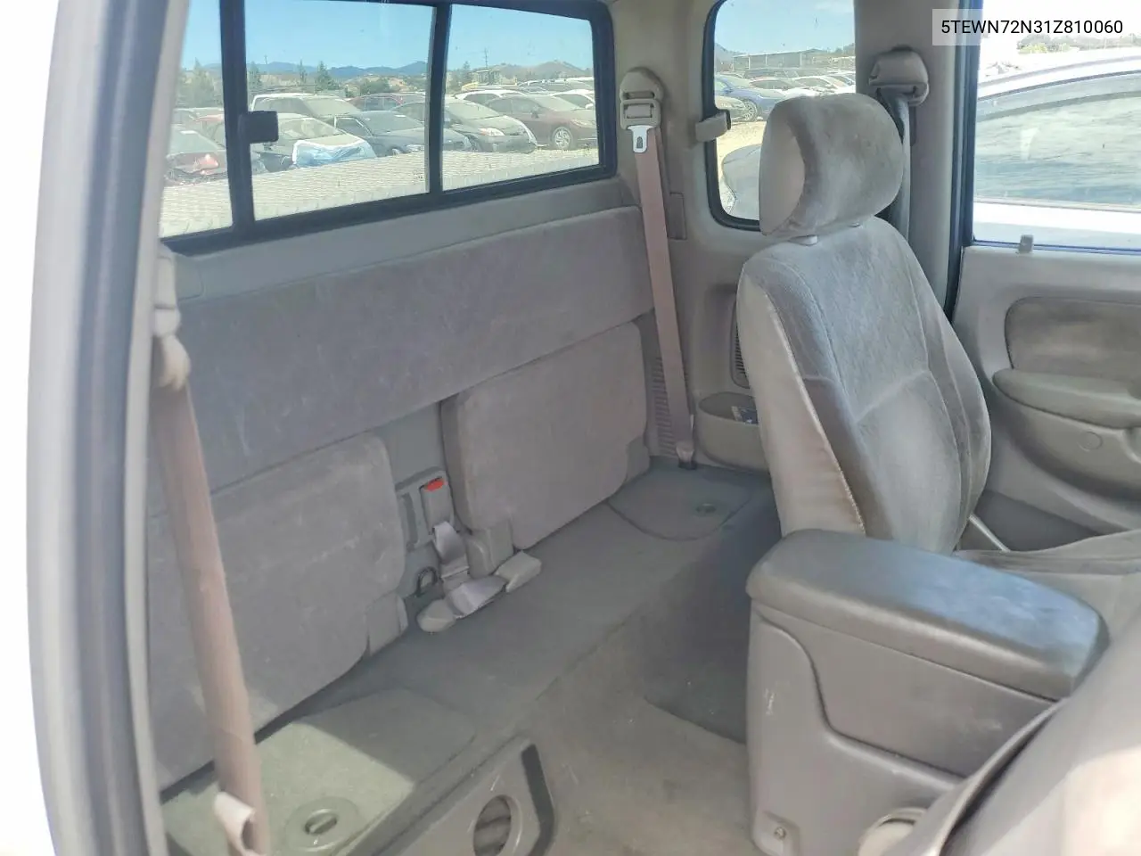 2001 Toyota Tacoma V6 VIN: 5TEWN72N31Z810060 Lot: 60921486