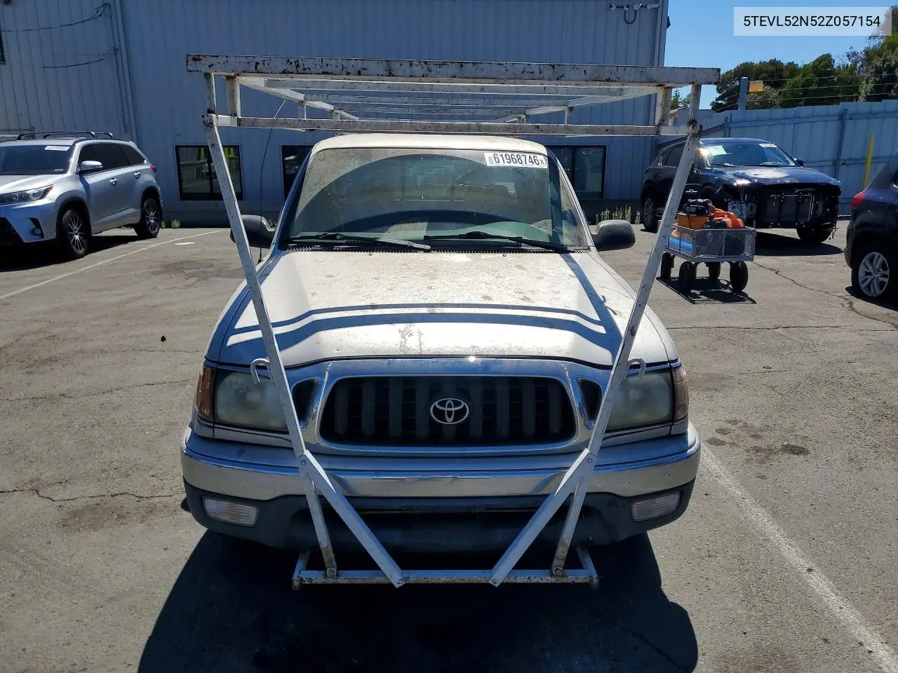 2002 Toyota Tacoma Base VIN: 5TEVL52N52Z057154 Lot: 61968746