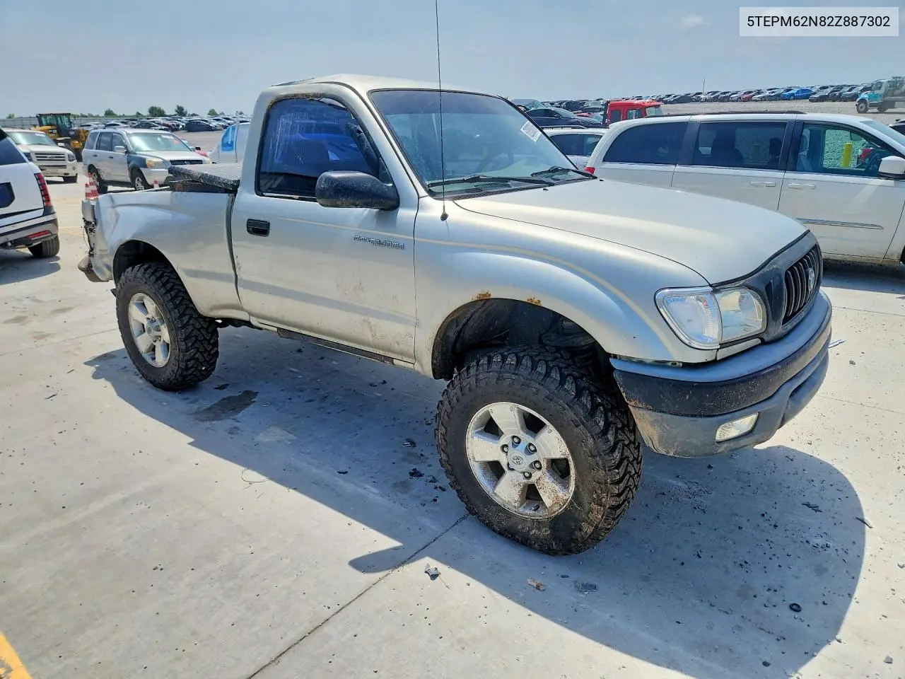 2002 Toyota Tacoma Base VIN: 5TEPM62N82Z887302 Lot: 62030316