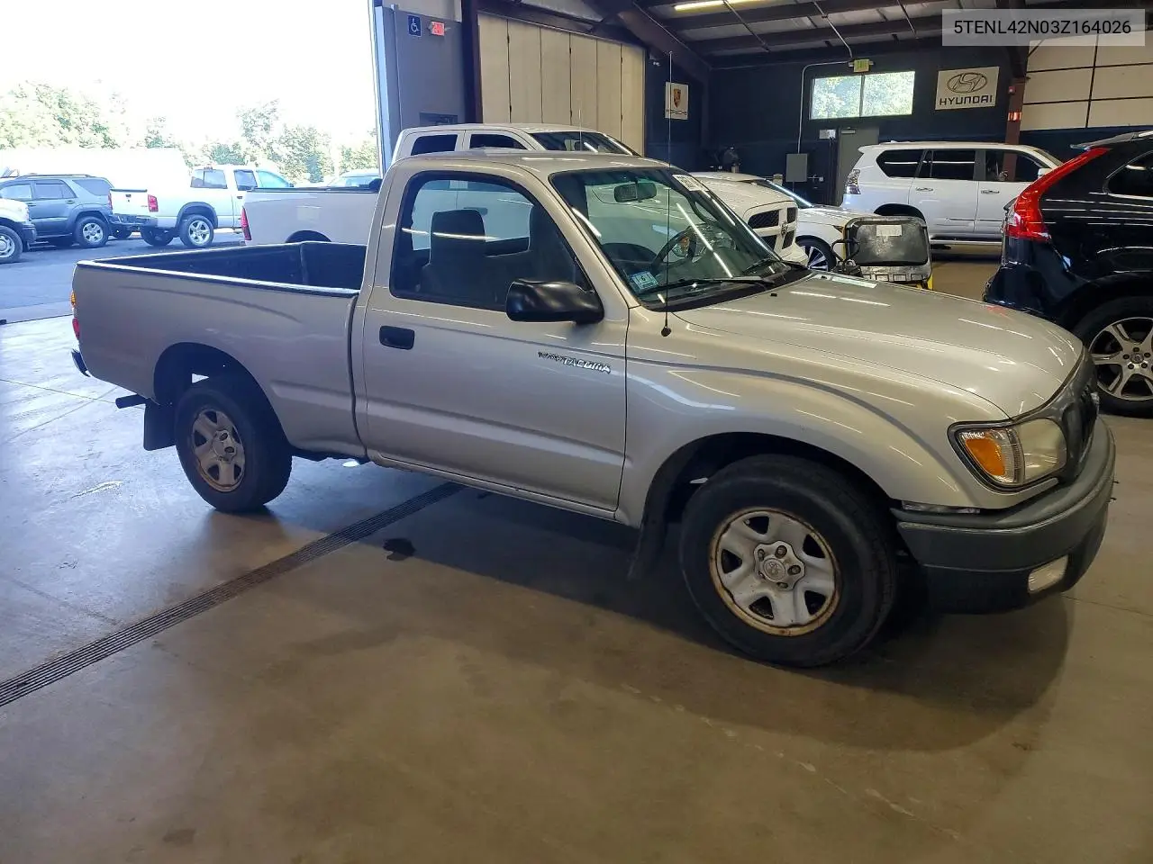 2003 Toyota Tacoma Base VIN: 5TENL42N03Z164026 Lot: 58534346
