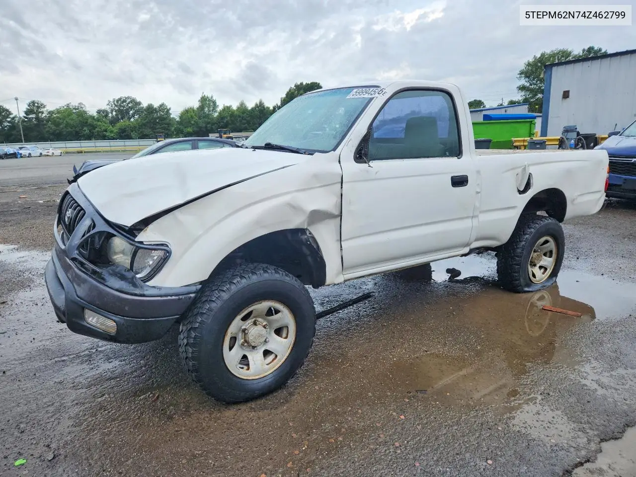2004 Toyota Tacoma Base VIN: 5TEPM62N74Z462799 Lot: 59994586