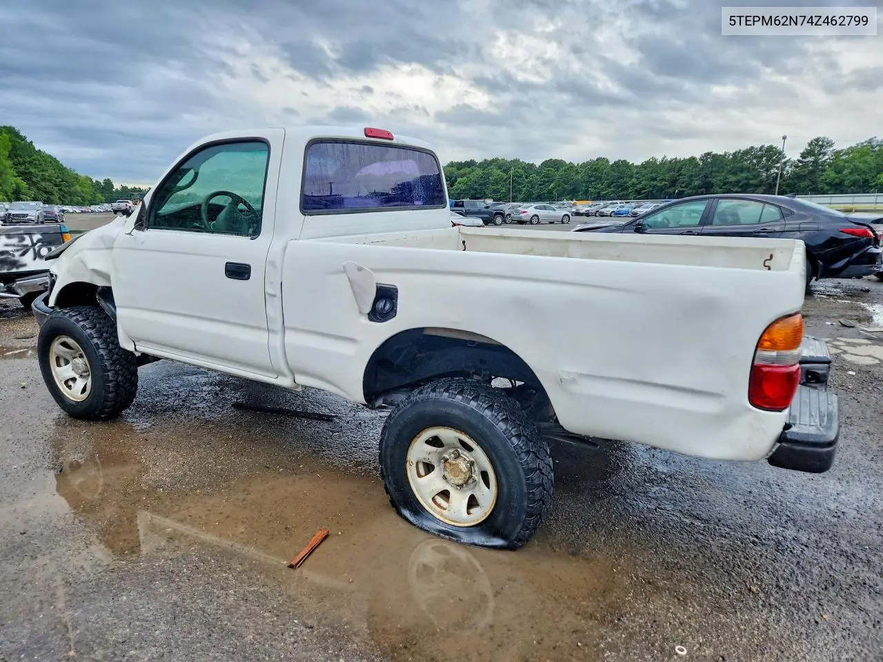 2004 Toyota Tacoma Base VIN: 5TEPM62N74Z462799 Lot: 59994586