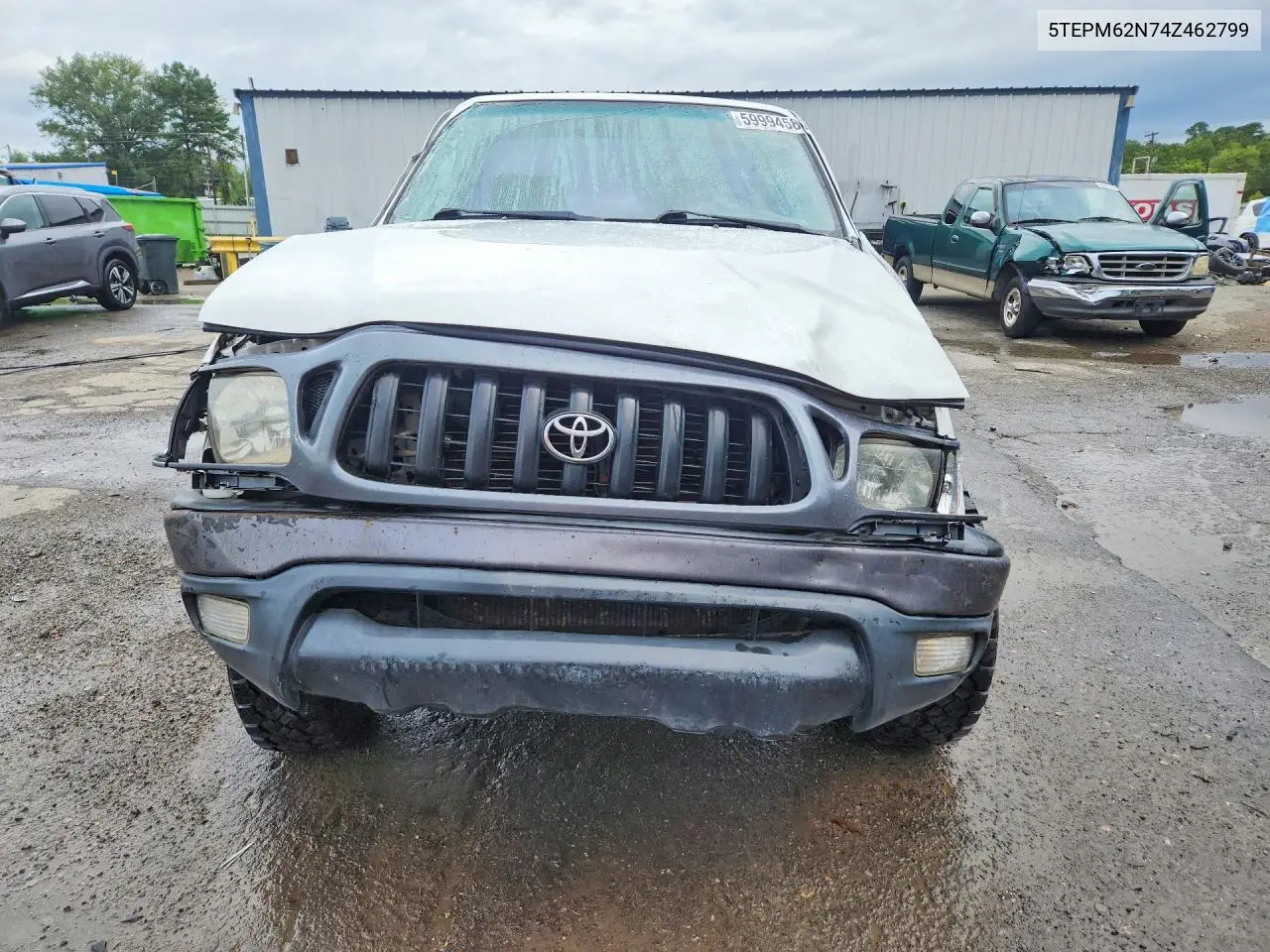 2004 Toyota Tacoma Base VIN: 5TEPM62N74Z462799 Lot: 59994586