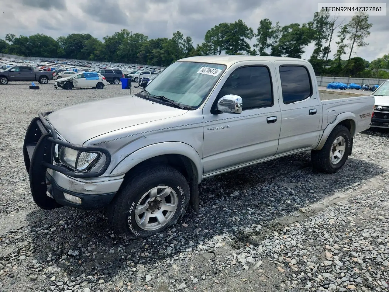 2004 Toyota Tacoma Double Cab Prerunner VIN: 5TEGN92N44Z327861 Lot: 60786476