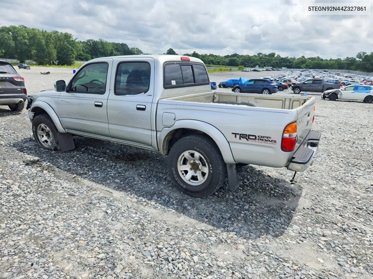 2004 Toyota Tacoma Double Cab Prerunner VIN: 5TEGN92N44Z327861 Lot: 60786476