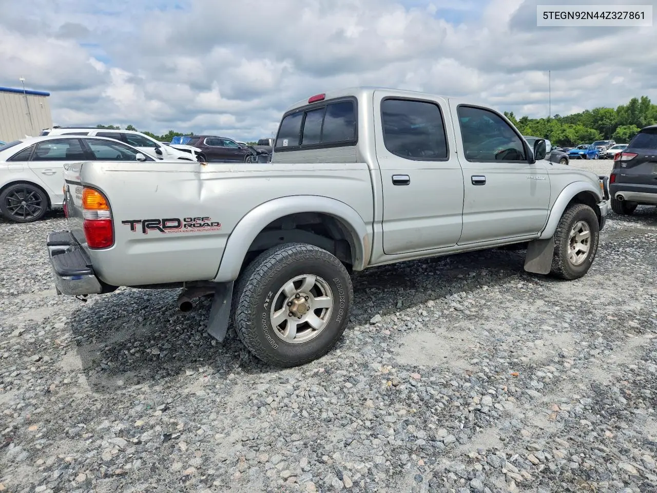 2004 Toyota Tacoma Double Cab Prerunner VIN: 5TEGN92N44Z327861 Lot: 60786476