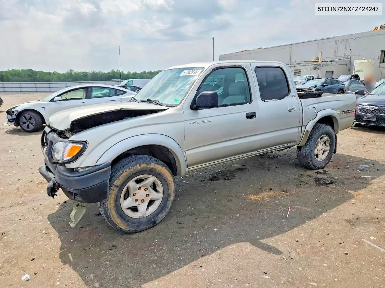 2004 Toyota Tacoma V6 VIN: 5TEHN72NX4Z424247 Lot: 61883916