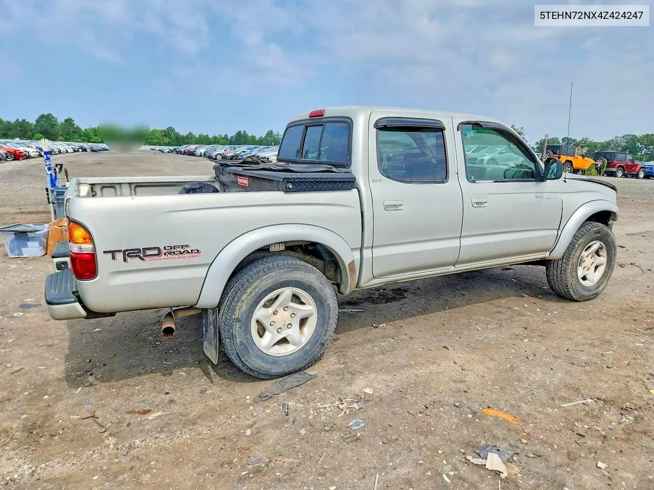 2004 Toyota Tacoma V6 VIN: 5TEHN72NX4Z424247 Lot: 61883916