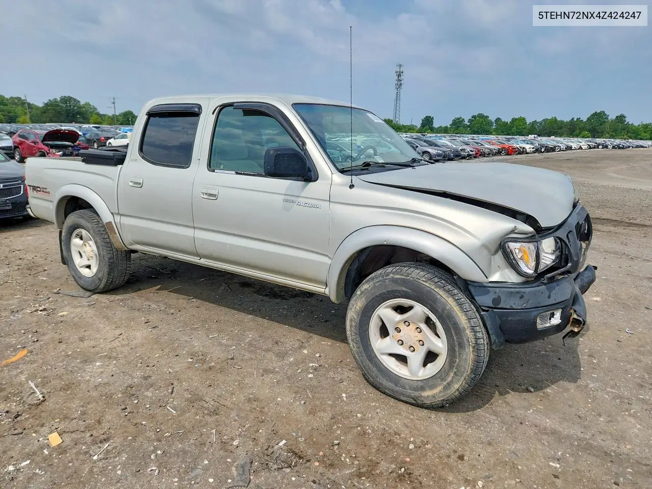 2004 Toyota Tacoma V6 VIN: 5TEHN72NX4Z424247 Lot: 61883916
