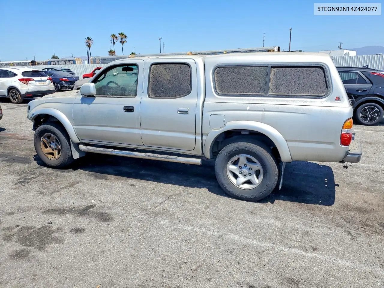 2004 Toyota Tacoma Prerunner V6 VIN: 5TEGN92N14Z424077 Lot: 61955876