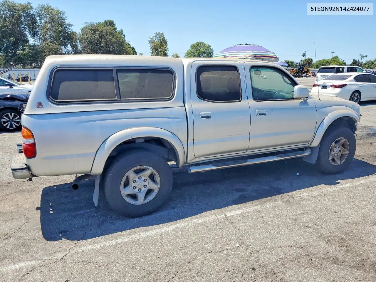 2004 Toyota Tacoma Prerunner V6 VIN: 5TEGN92N14Z424077 Lot: 61955876