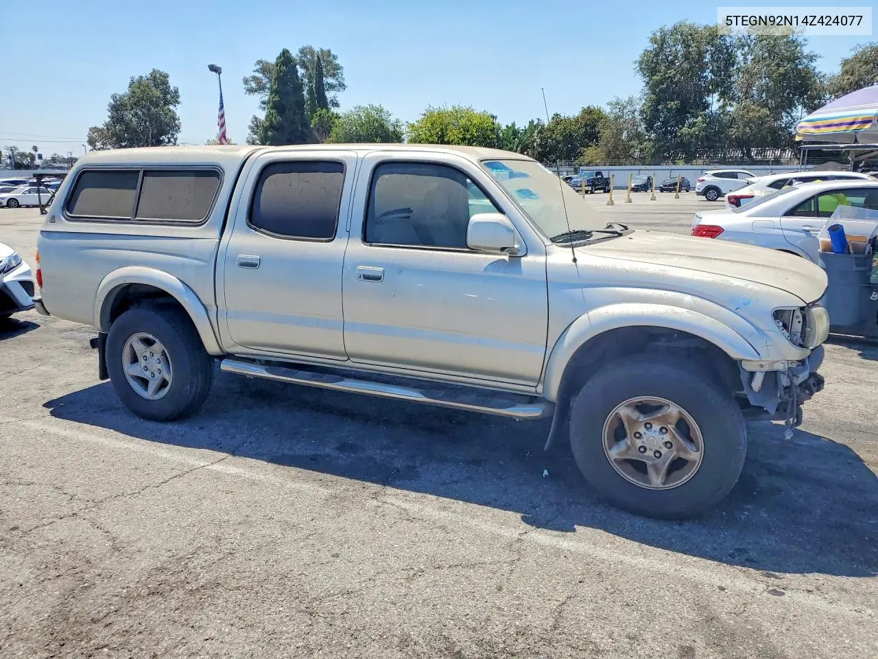 2004 Toyota Tacoma Prerunner V6 VIN: 5TEGN92N14Z424077 Lot: 61955876