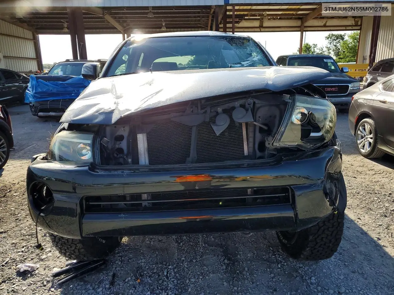 2005 Toyota Tacoma Double Cab Prerunner VIN: 3TMJU62N55M002786 Lot: 56308266