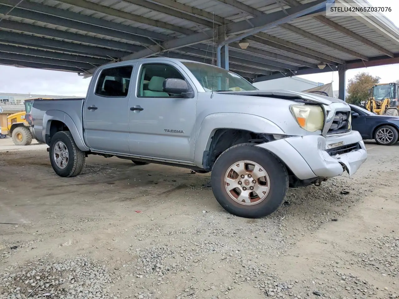2005 Toyota Tacoma Double Cab VIN: 5TELU42N65Z037076 Lot: 57583826