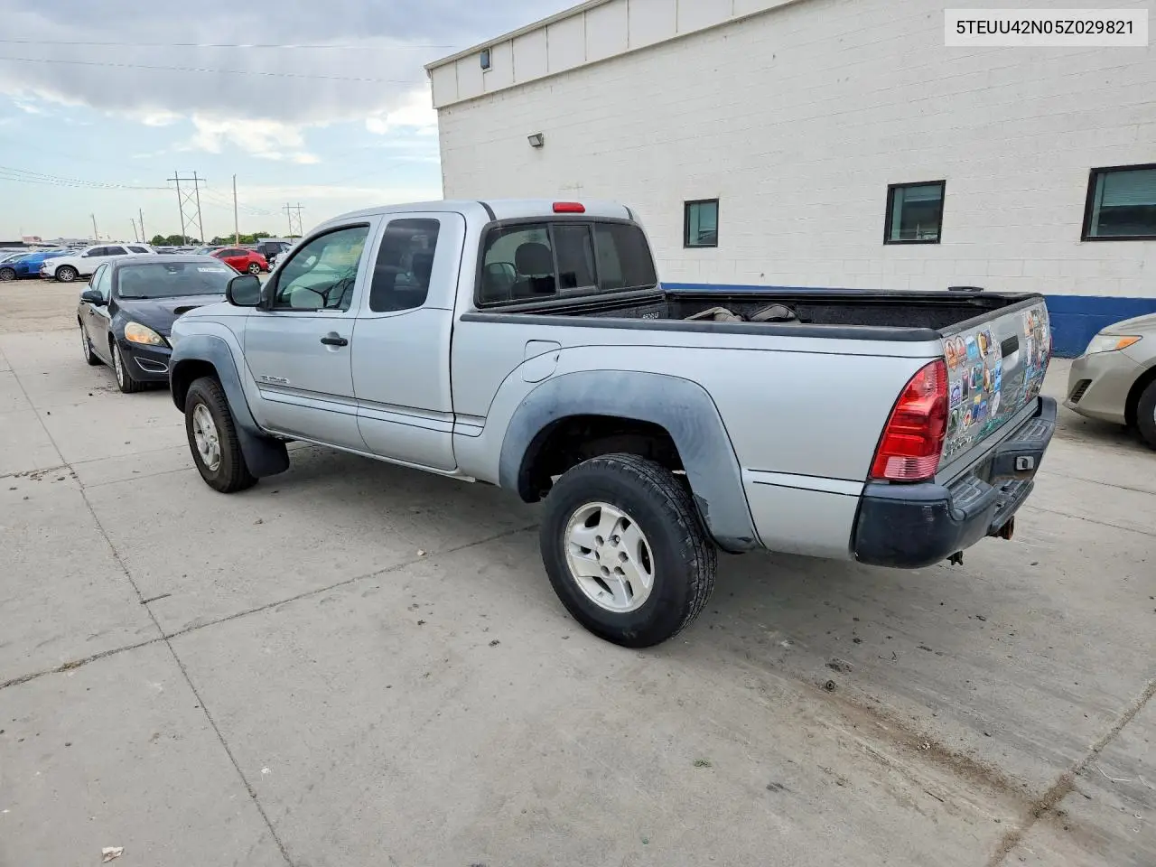 2005 Toyota Tacoma Access Cab VIN: 5TEUU42N05Z029821 Lot: 62045826