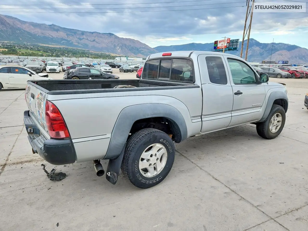 2005 Toyota Tacoma Access Cab VIN: 5TEUU42N05Z029821 Lot: 62045826