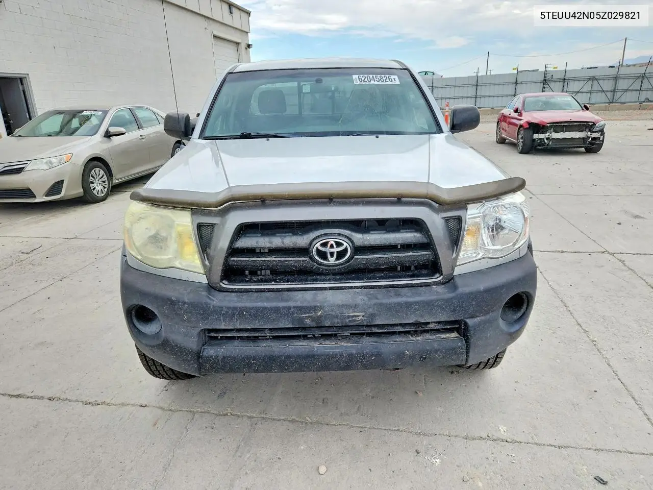 2005 Toyota Tacoma Access Cab VIN: 5TEUU42N05Z029821 Lot: 62045826