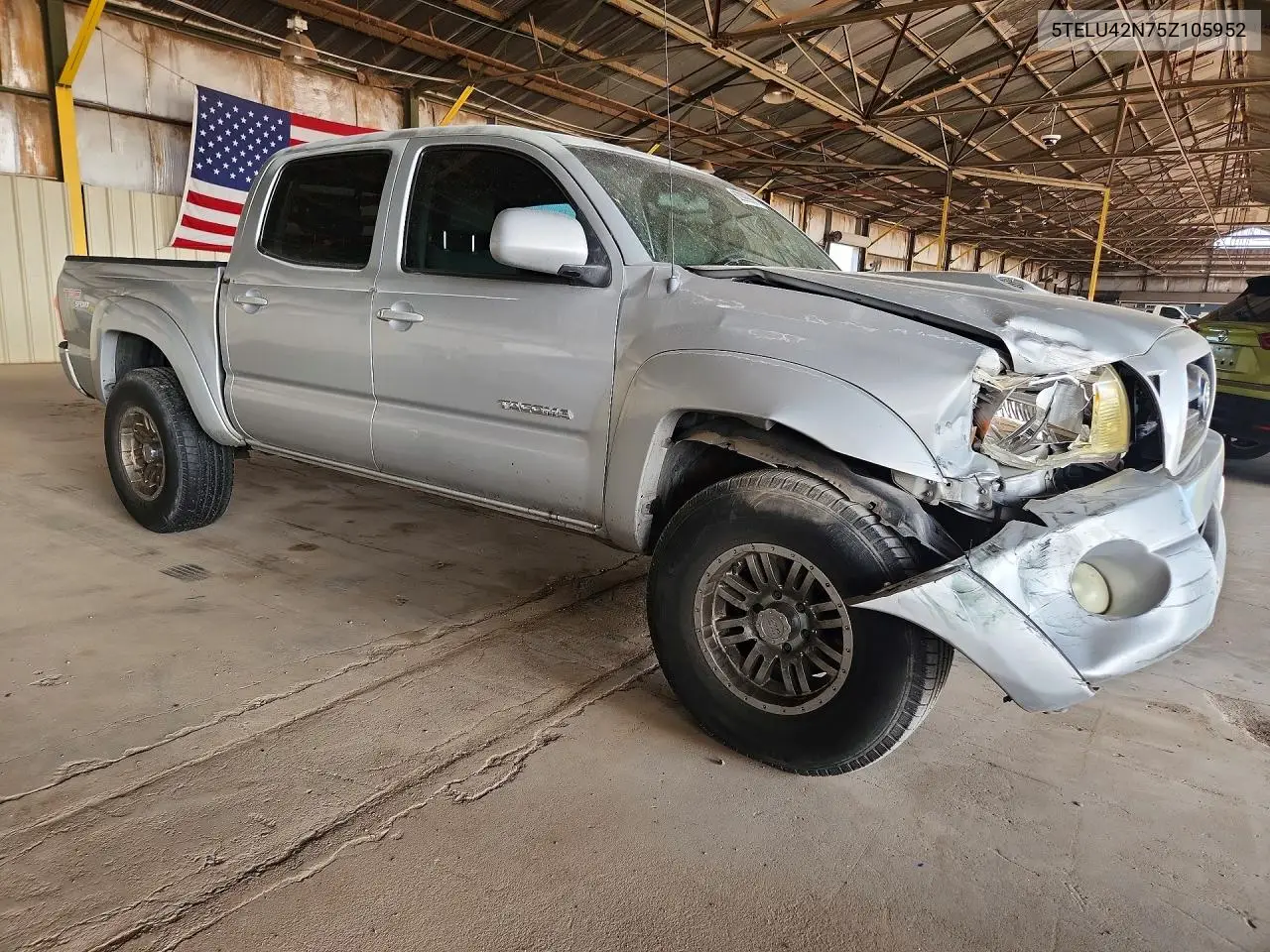 5TELU42N75Z105952 2005 Toyota Tacoma Double Cab
