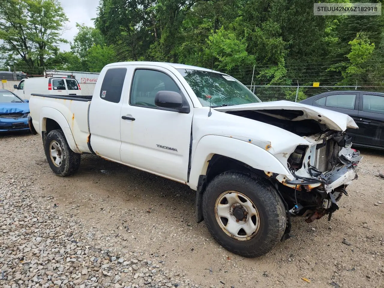 2006 Toyota Tacoma Access Cab VIN: 5TEUU42NX6Z182918 Lot: 59178306