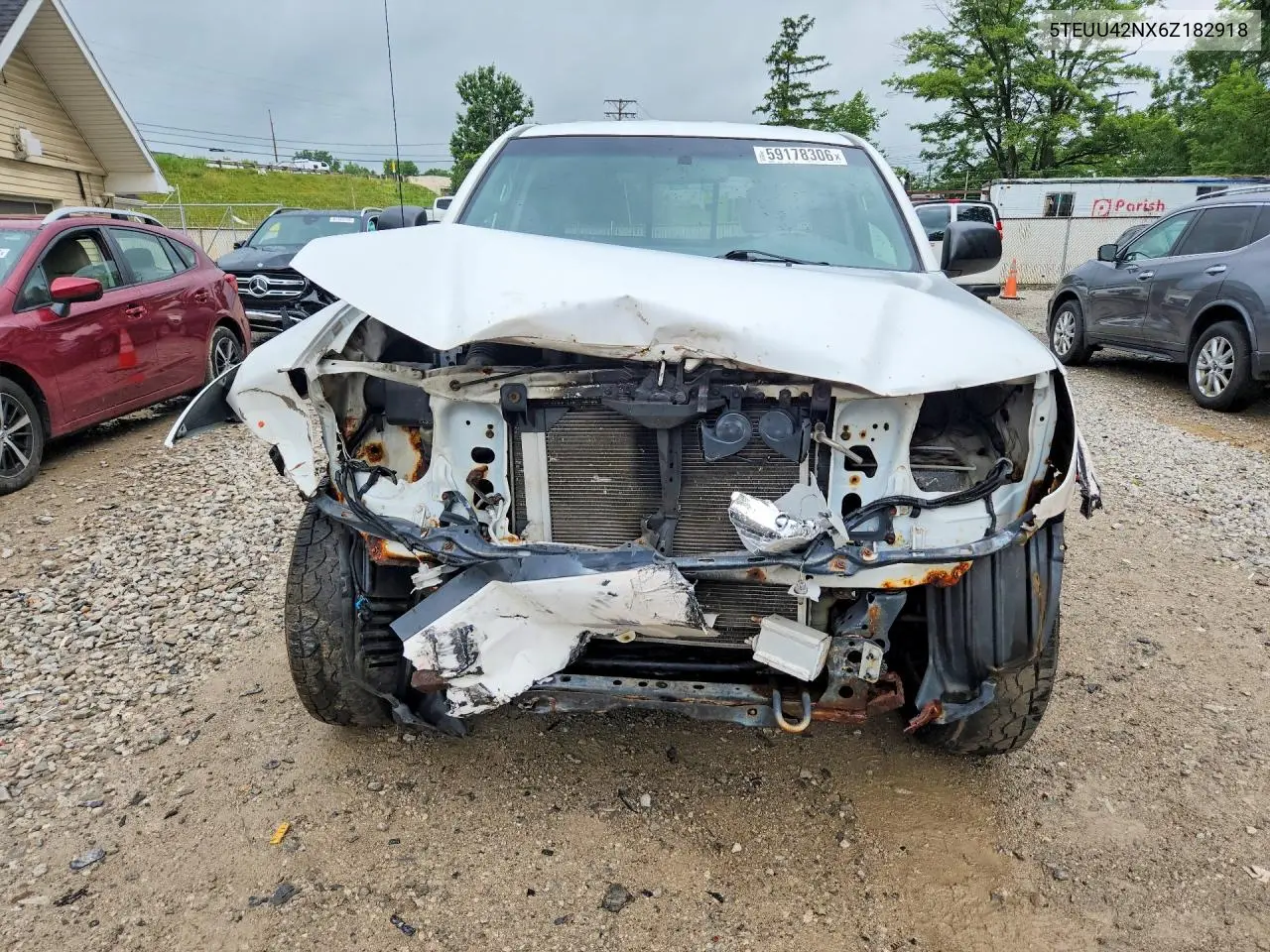 2006 Toyota Tacoma Access Cab VIN: 5TEUU42NX6Z182918 Lot: 59178306