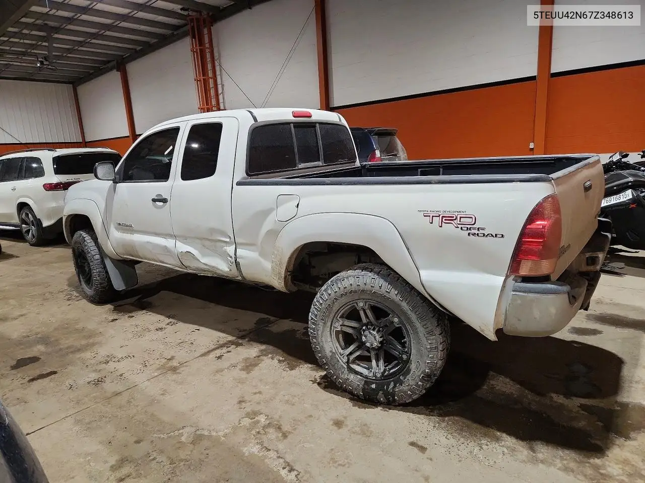 2007 Toyota Tacoma V6 VIN: 5TEUU42N67Z348613 Lot: 45561746
