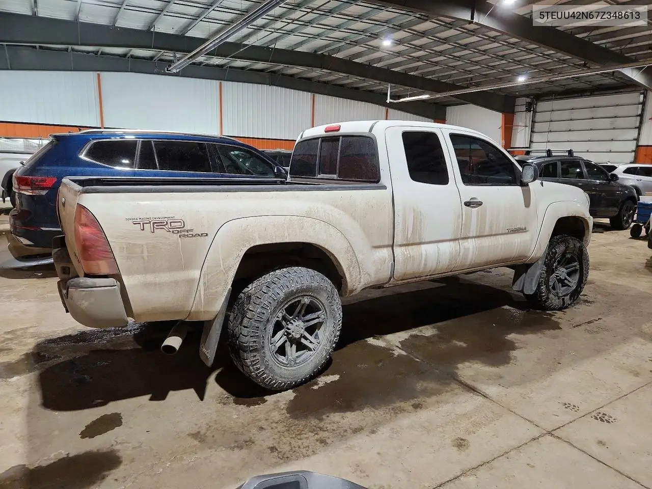 2007 Toyota Tacoma V6 VIN: 5TEUU42N67Z348613 Lot: 45561746