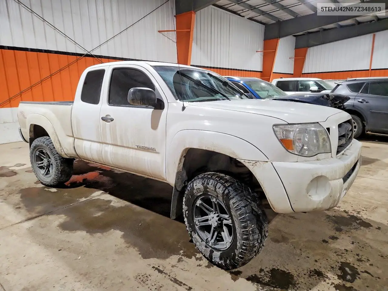2007 Toyota Tacoma V6 VIN: 5TEUU42N67Z348613 Lot: 45561746