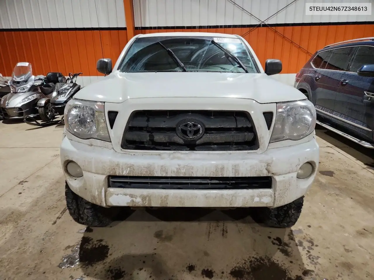 2007 Toyota Tacoma V6 VIN: 5TEUU42N67Z348613 Lot: 45561746