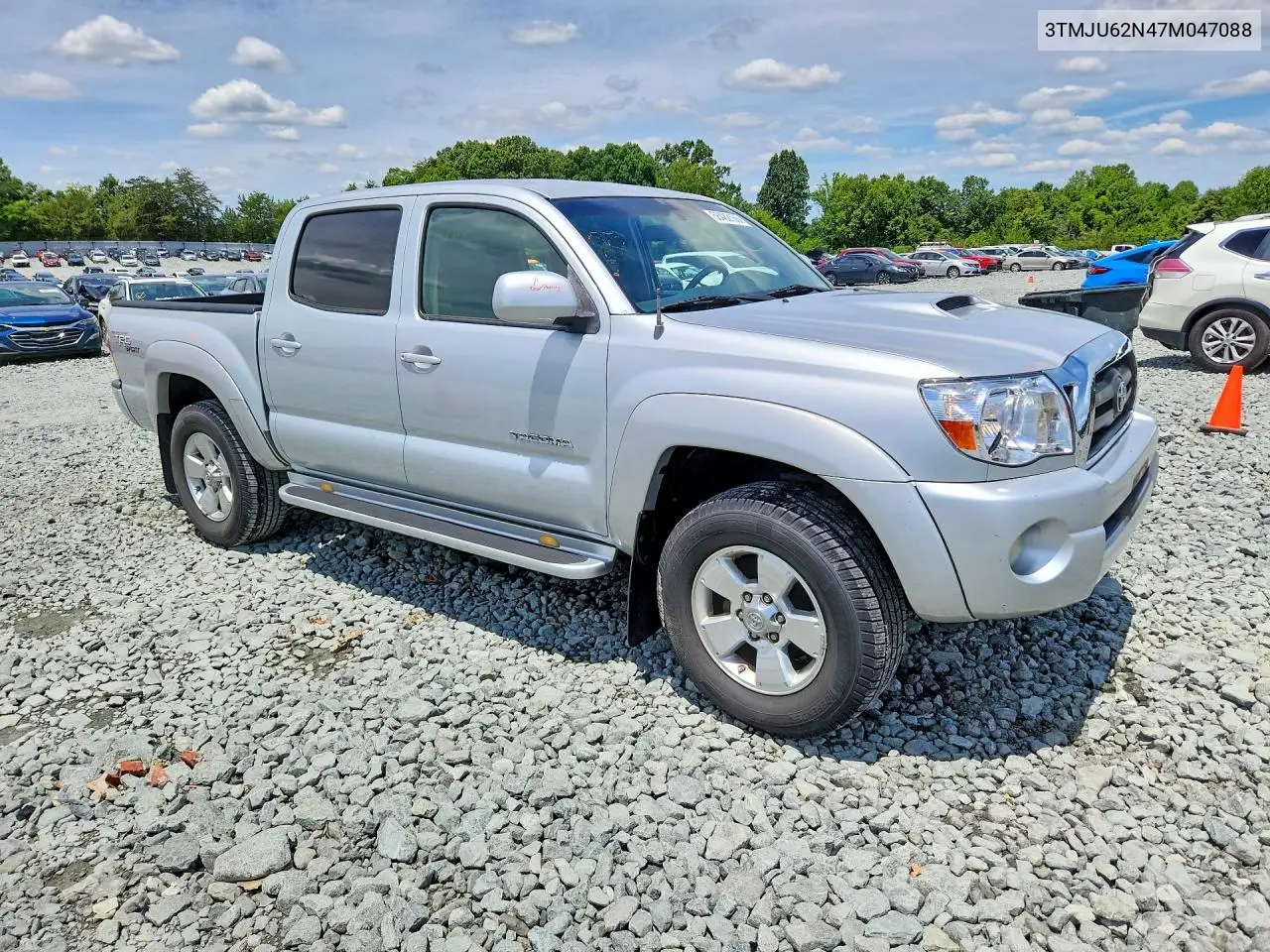2007 Toyota Tacoma Double Cab Prerunner VIN: 3TMJU62N47M047088 Lot: 58482166