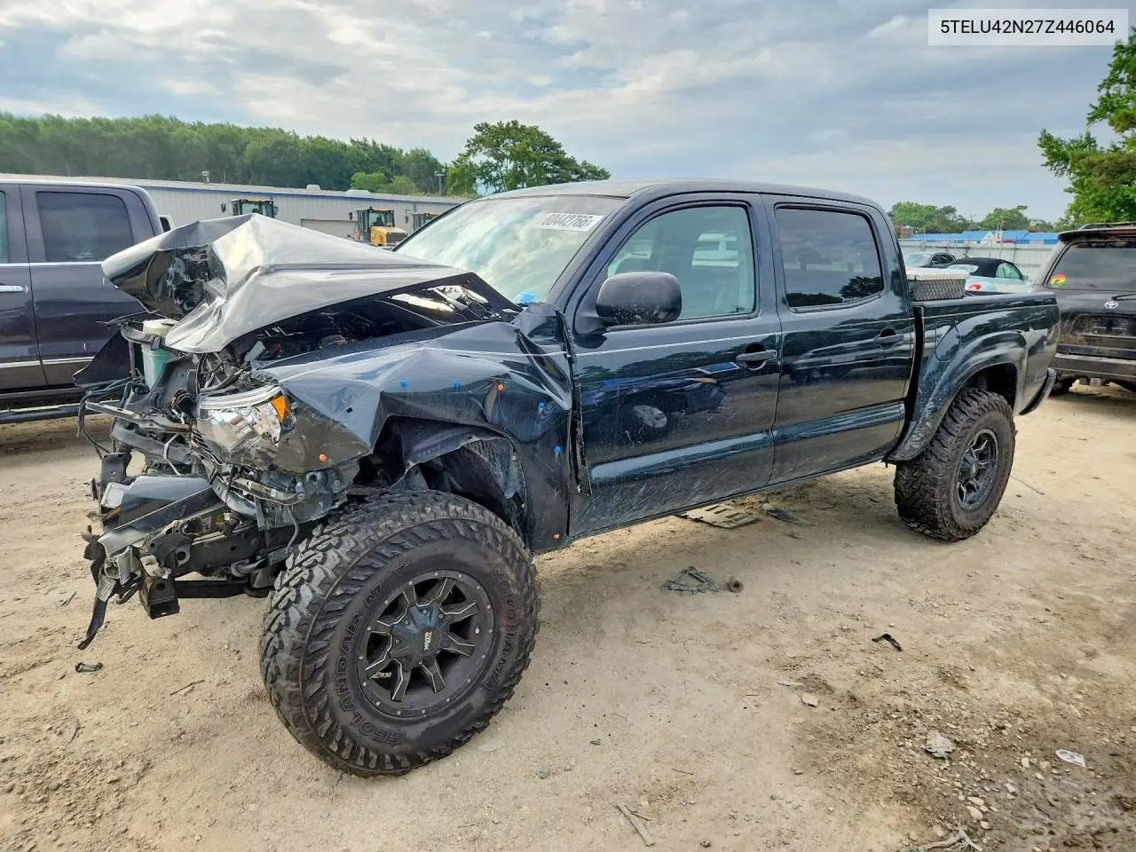 2007 Toyota Tacoma Double Cab VIN: 5TELU42N27Z446064 Lot: 60442766