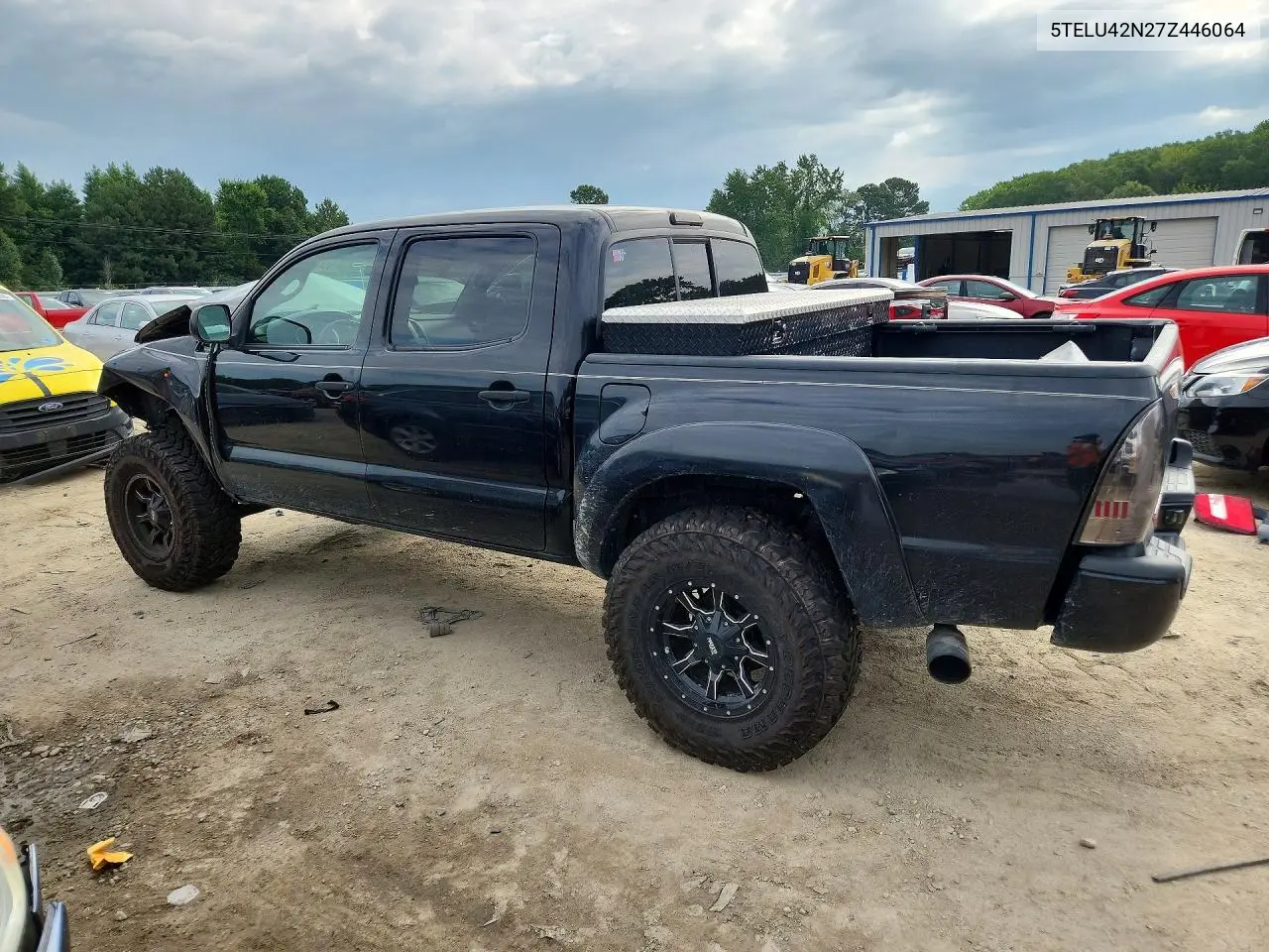 2007 Toyota Tacoma Double Cab VIN: 5TELU42N27Z446064 Lot: 60442766