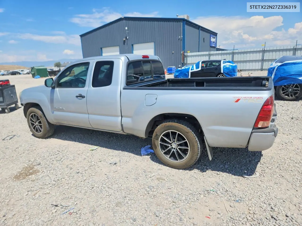 2007 Toyota Tacoma Access Cab VIN: 5TETX22N27Z336319 Lot: 61312066