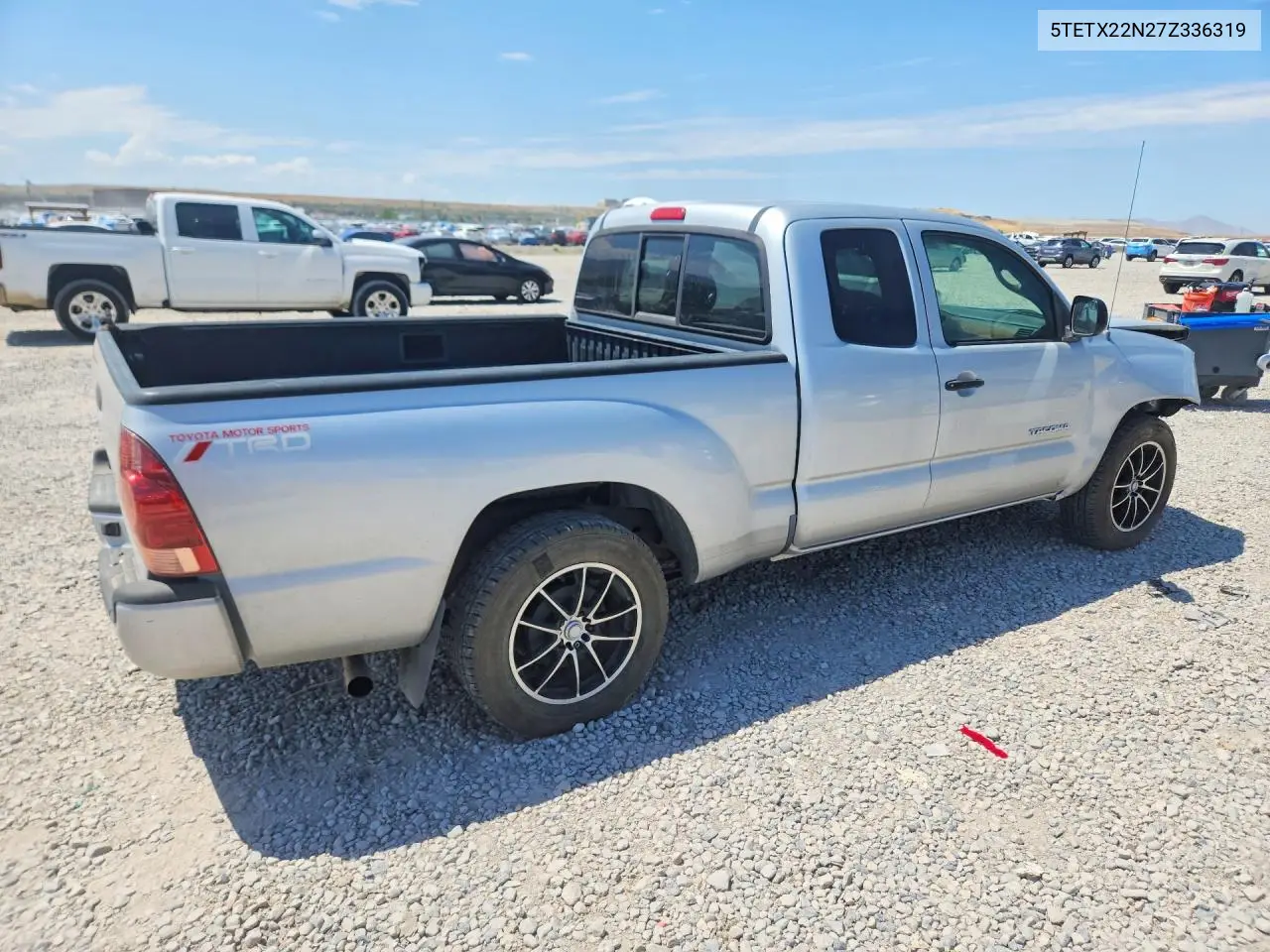 2007 Toyota Tacoma Access Cab VIN: 5TETX22N27Z336319 Lot: 61312066