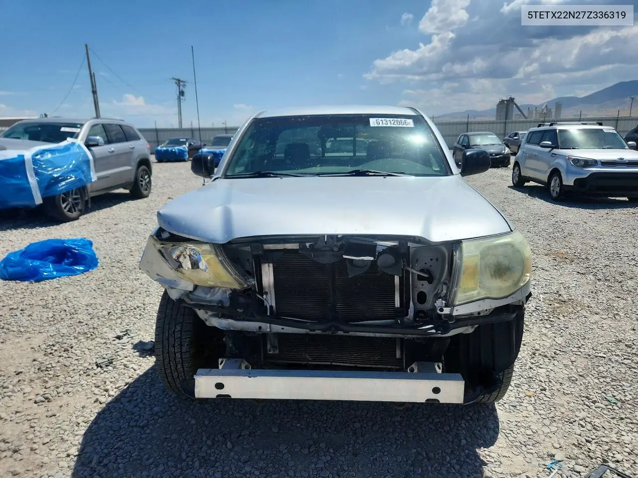 2007 Toyota Tacoma Access Cab VIN: 5TETX22N27Z336319 Lot: 61312066