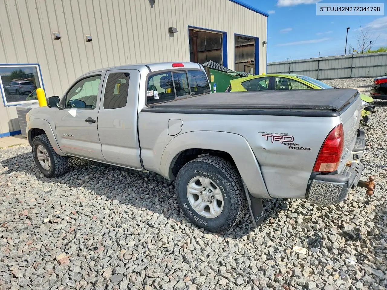 2007 Toyota Tacoma V6 VIN: 5TEUU42N27Z344798 Lot: 61997296