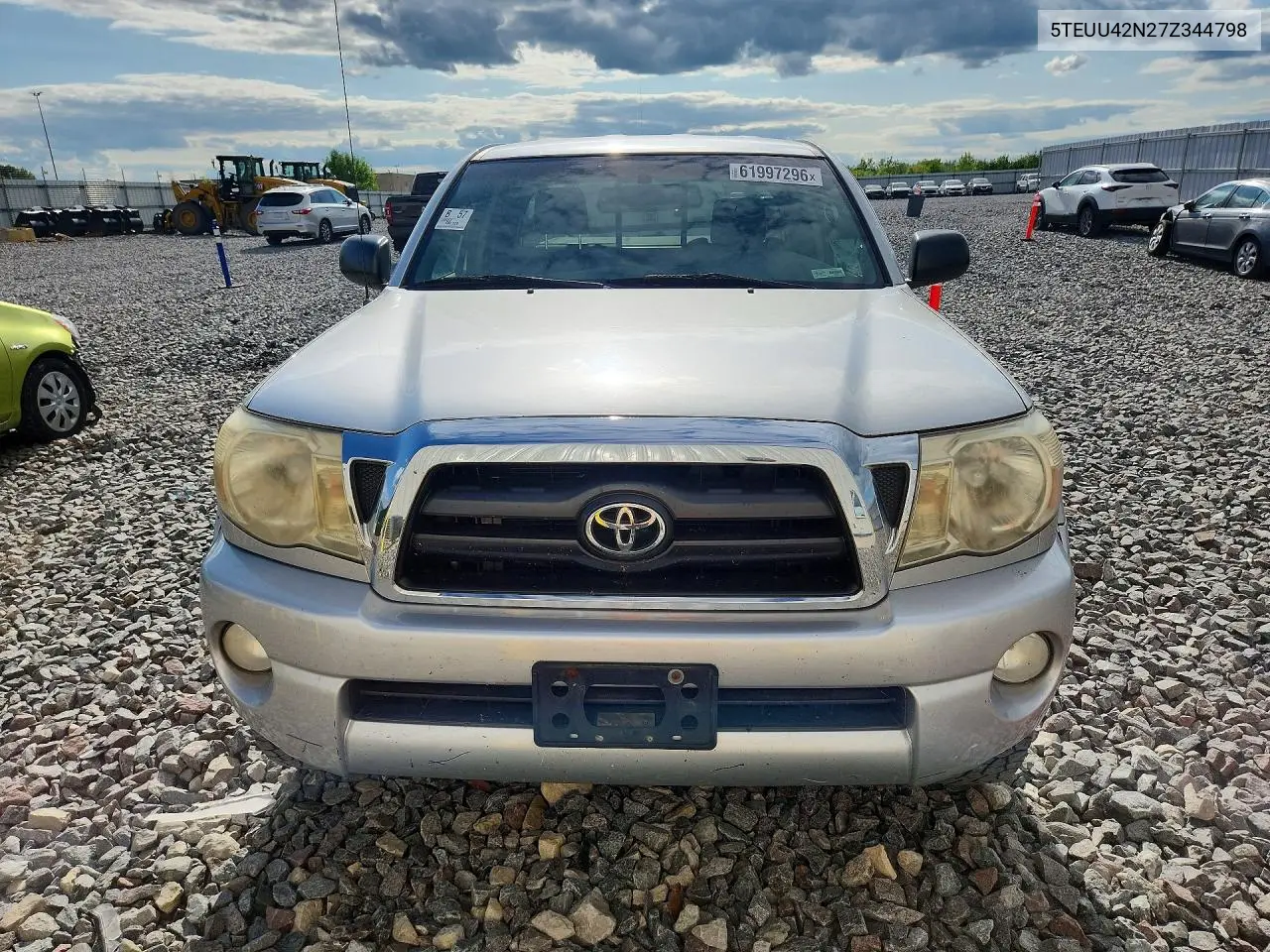 2007 Toyota Tacoma V6 VIN: 5TEUU42N27Z344798 Lot: 61997296
