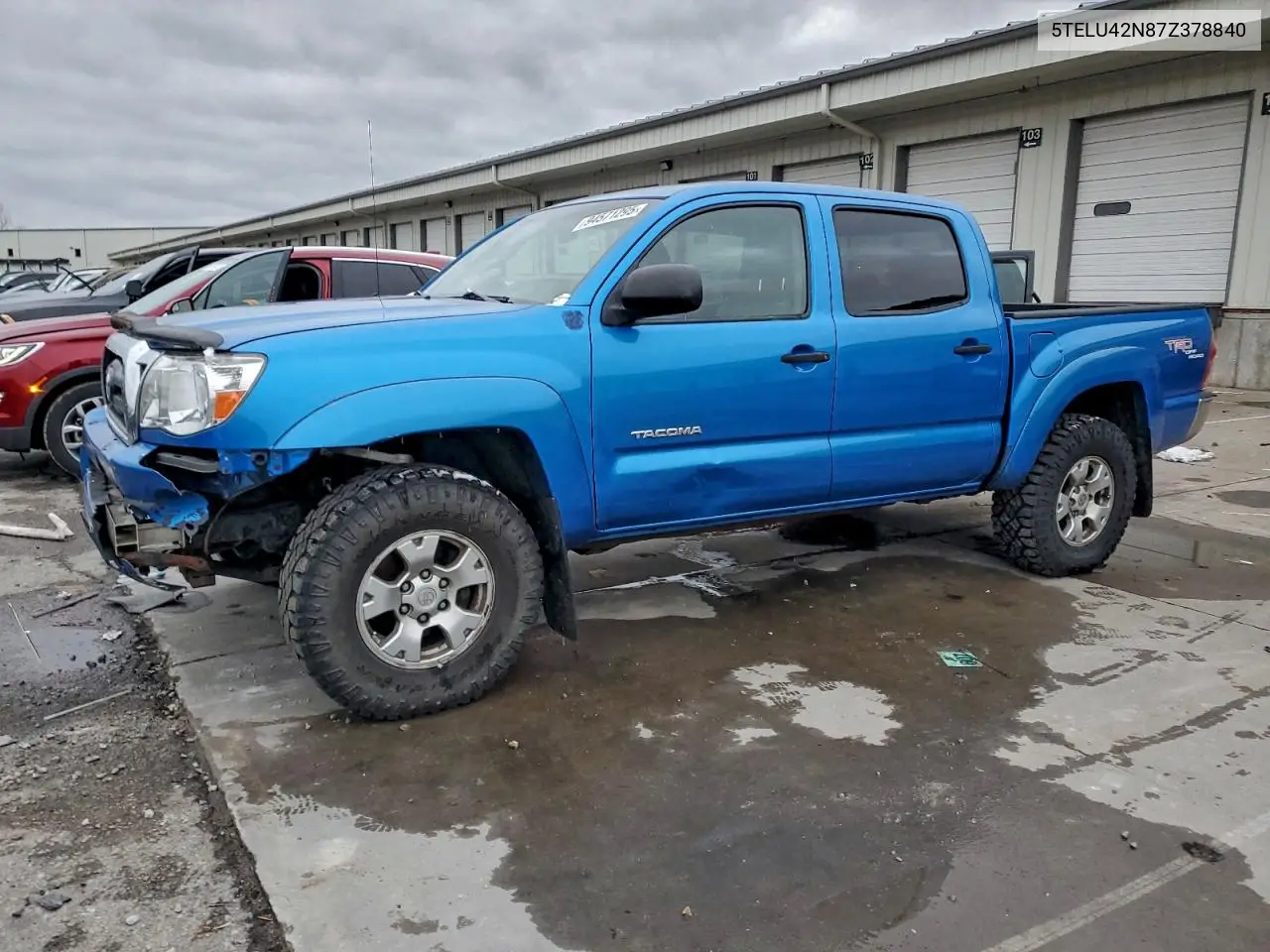 5TELU42N87Z378840 2007 Toyota Tacoma Double Cab